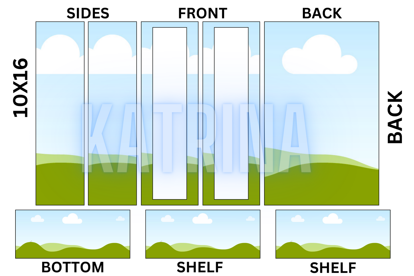 DIY Editable Vending Machine Templates